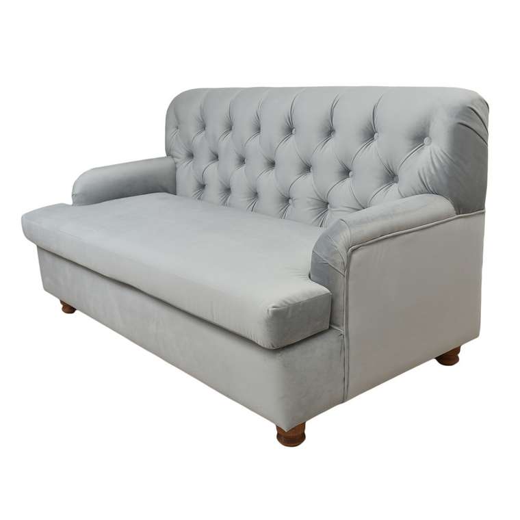 Каркасный диван серого цвета