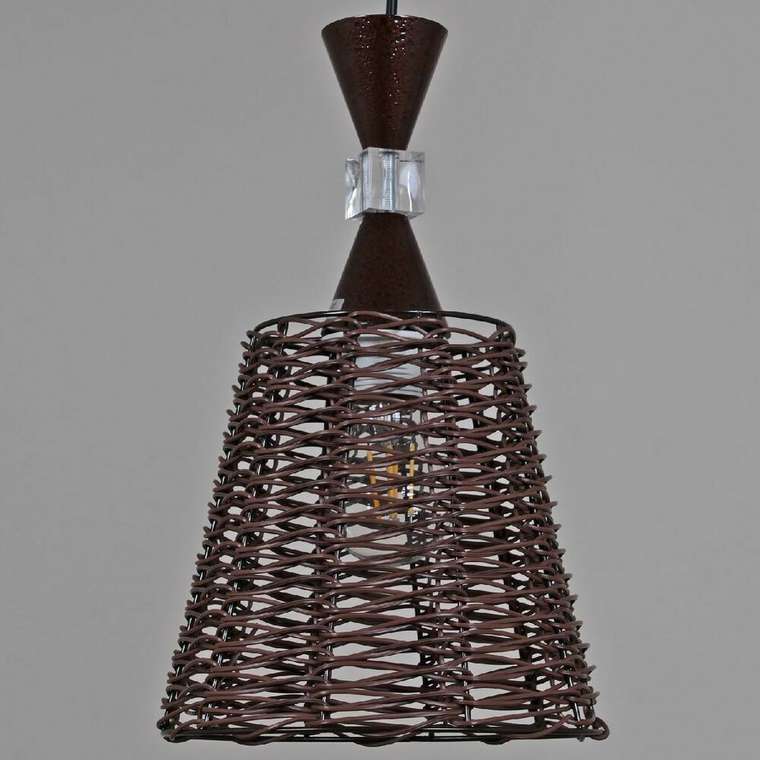 Подвесной светильник 04571-0.4-01 CF (пластик, цвет коричневый)