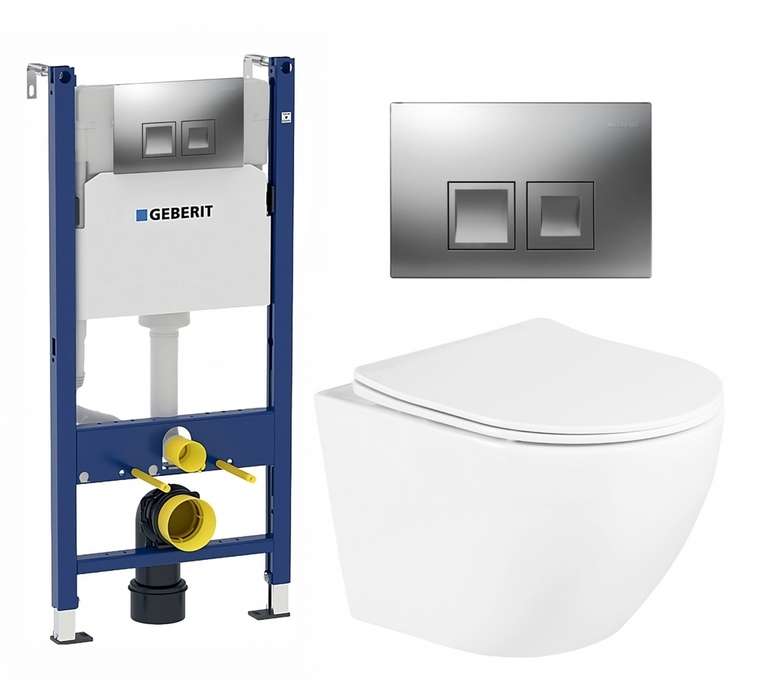 Комплект 3 в 1 инсталляция Duofix