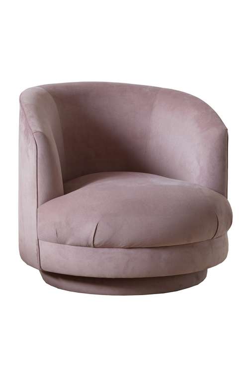 Кресло Zefir розового цвета
