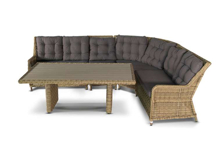 плетеный правый модуль дивана Бергамо