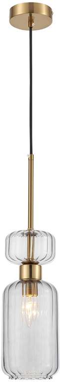 Подвесной светильник 1141/1S E14*60W Antigue copper/Smoke Escada GLOSS Smoke