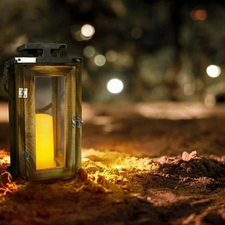 Фонарь Lumisky Oaky Деревянный