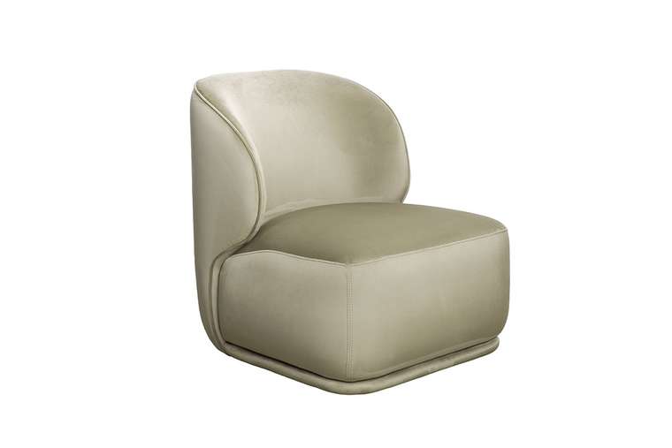 Кресло Capri Basic оливкового цвета