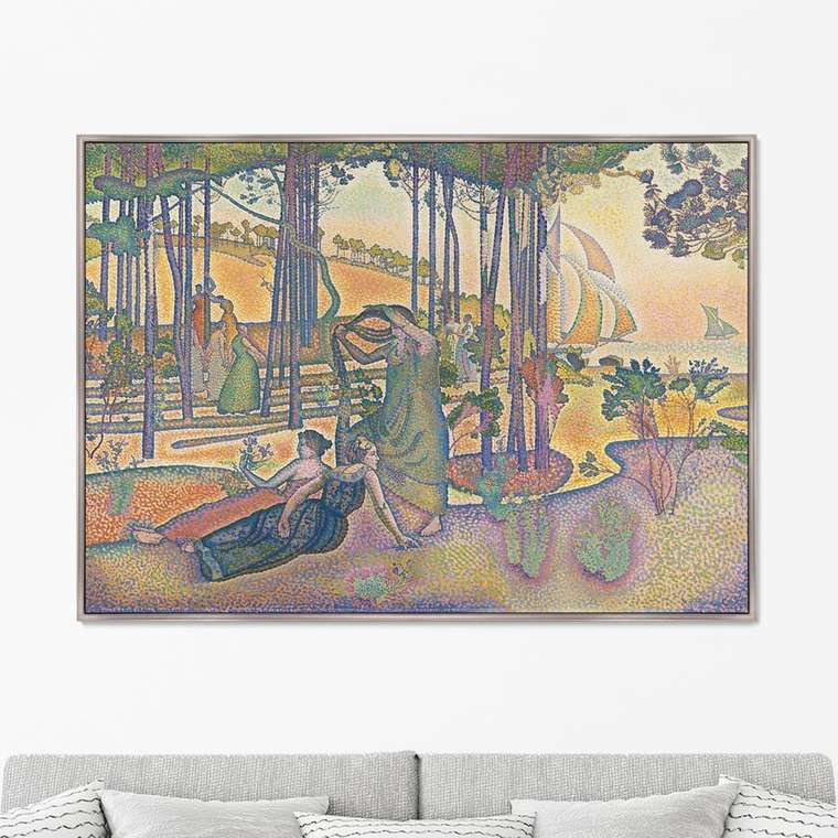 Репродукция картины The Evening Air 1893 г.