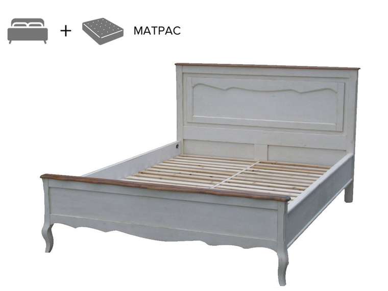 Кровать  с пружинным ОРТОПЕДИЧЕСКИм МАТРАСом "МАДРИД" 120х200 см 