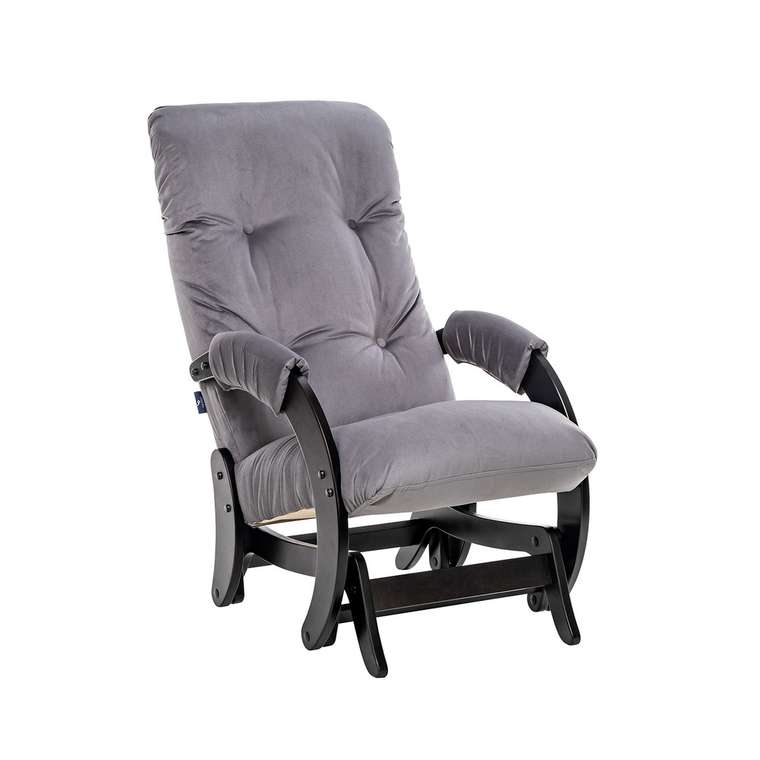 Кресло-глайдер Модель 68 серого цвета