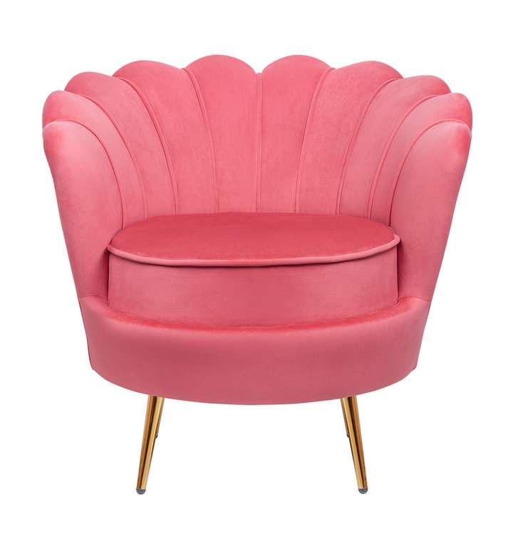 Кресло Pearl красного цвета