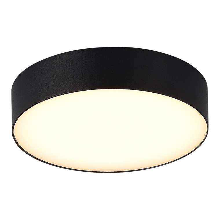 Светильник уличный потолочный ST-Luce черный/белый LED 1*20W 3000K/4000K/5000K SUN