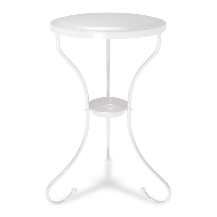 Кофейный стол Ансбах белого цвета