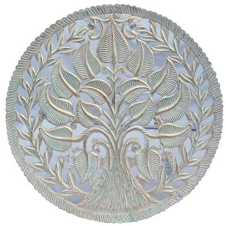 Настенный декор DKD Home Decor Дерево MDF (90 x 2 x 90 cm)