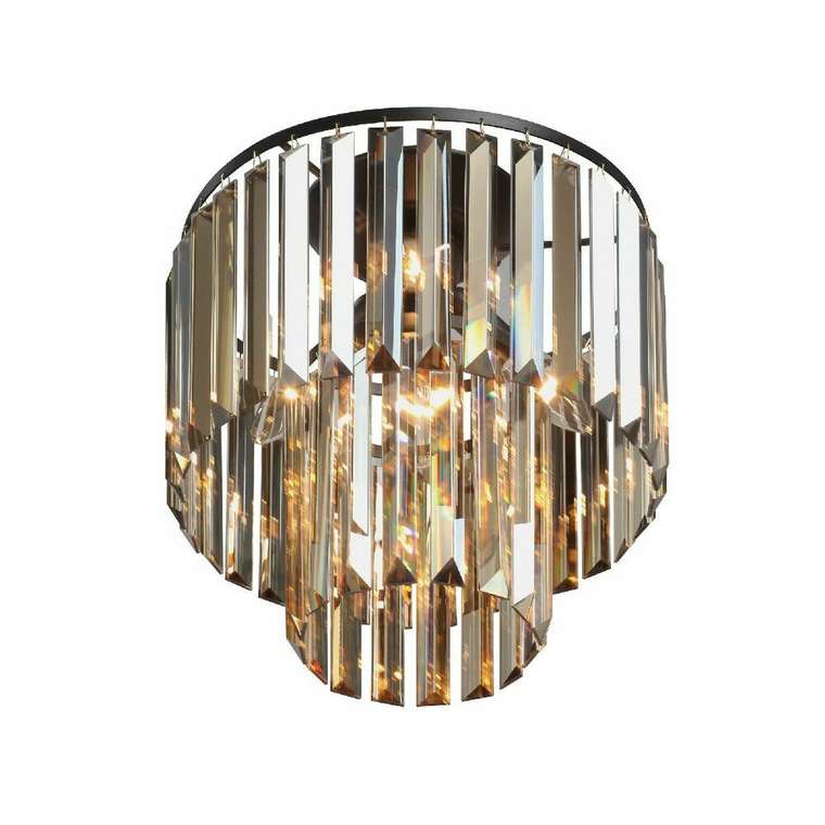 Потолочный светильник V5154-1/4PL (хрусталь, цвет янтарный)
