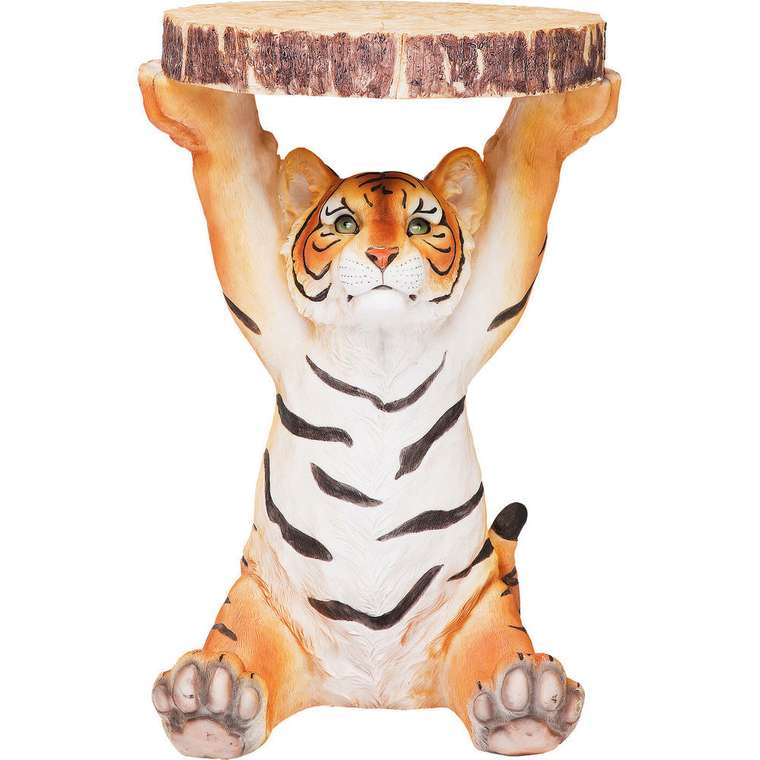 Столик приставной Tiger оранжевого цвета