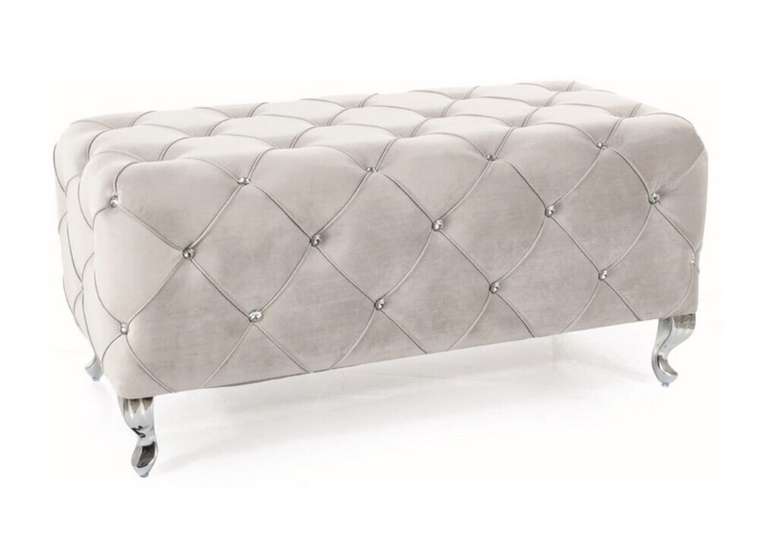 Пуф Hestia светло-серого цвета