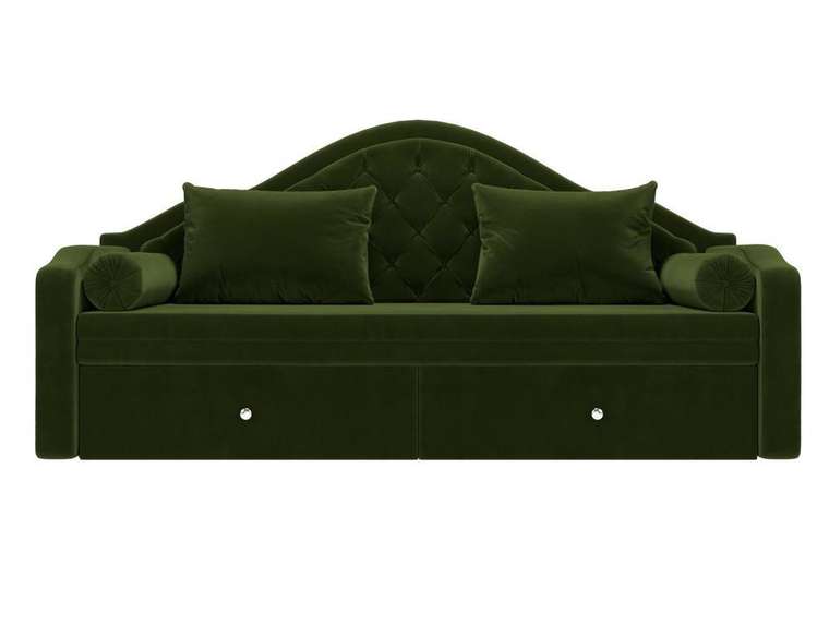 Диван-кровать Сойер зеленого цвета