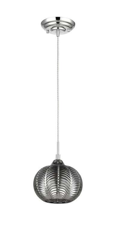 Подвесной светильник Fiona с плафоном серого цвета