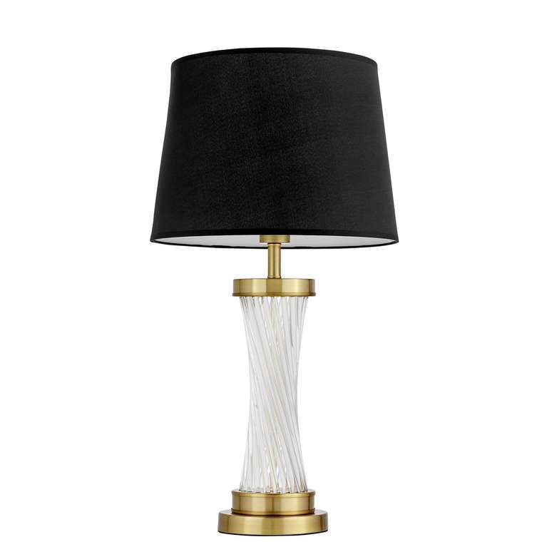 Настольная лампа Lumina Deco Villanova LDT 302 MD+BK