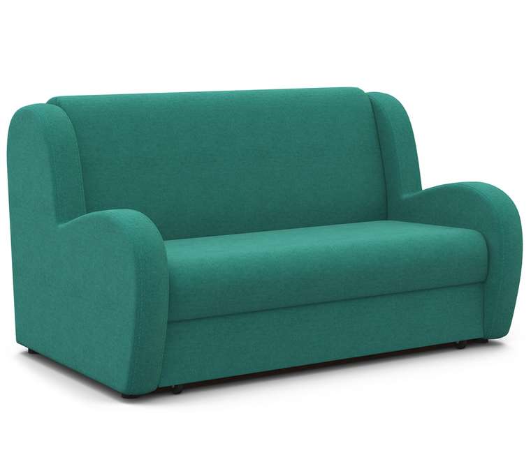 Диван-кровать Барон 160 бирюзового цвета