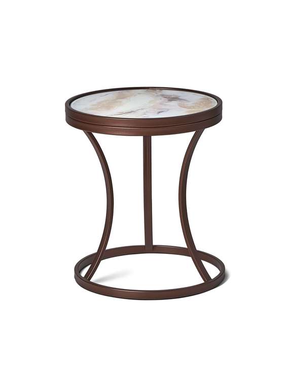 Кофейный столик Martini бежево-коричневого цвета