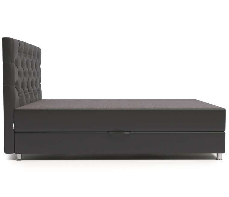 Кровать тахта Шармэль 100х198 коричневого цвета с подъемным механизмом