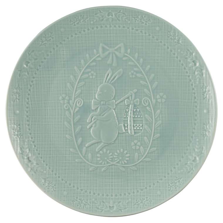 Тарелка Evy mint из керамики