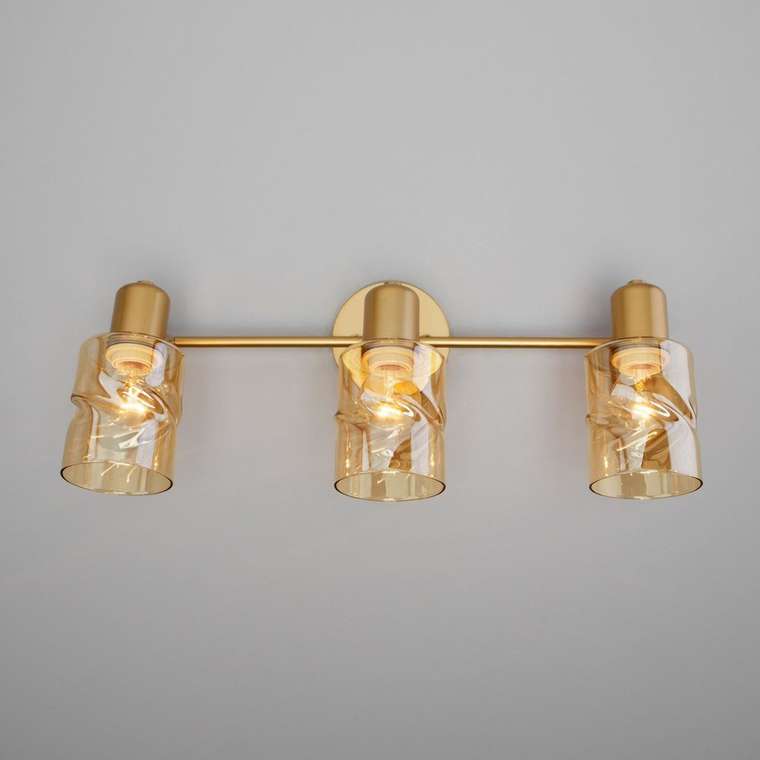 Настенный светильник с выключателем 20120/3 перламутровое золото Ansa