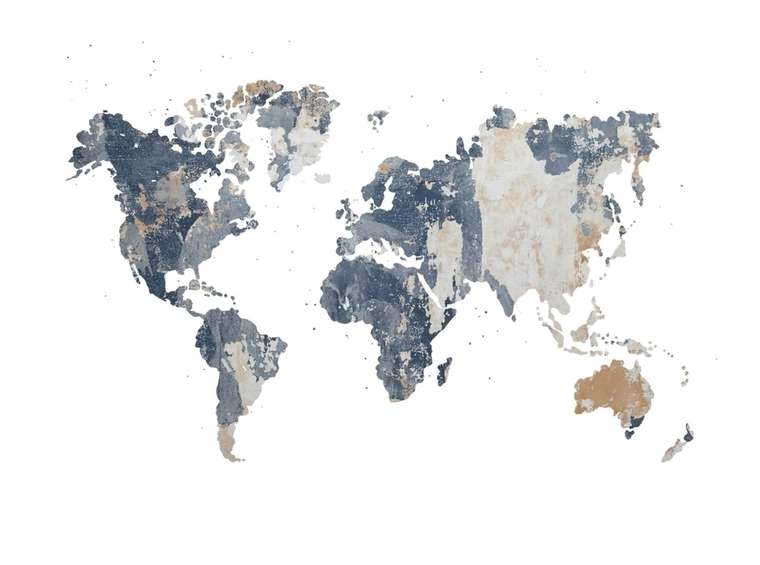 Дизайнерские обои Your Own World Battered Wall