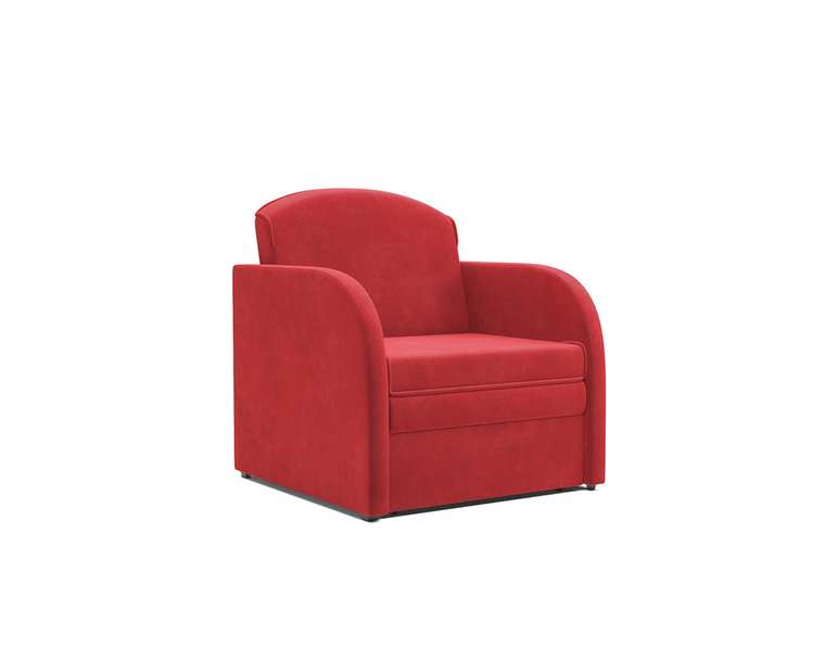 Кресло-кровать Малютка красного цвета