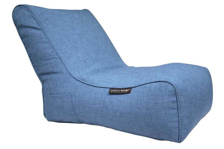 Бескаркасное кресло Ambient Lounge Evolution Sofa - Blue Jazz (синий)