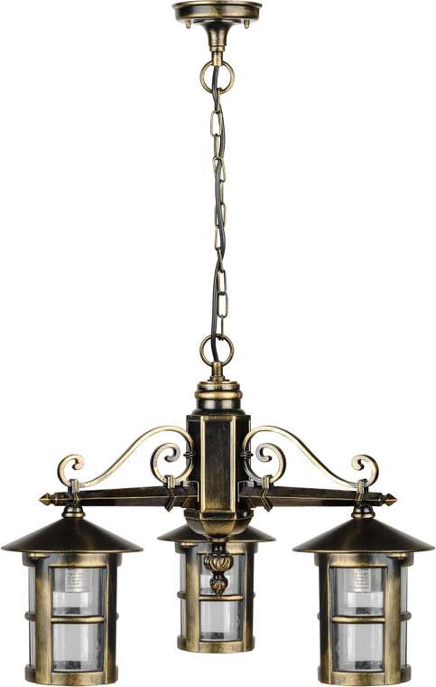 Уличный светильник подвесной IP44 Oasis Light CORDOBA c15870/3 Gb в виде фонаря