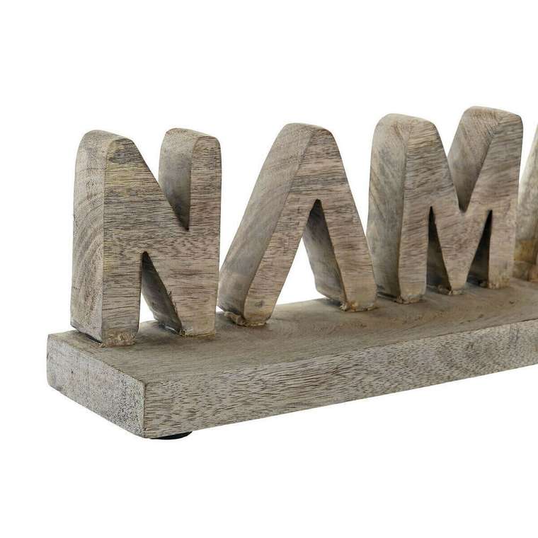 Декоративная фигура 63 x 7,5 x 22 cm Серебристый Коричневый