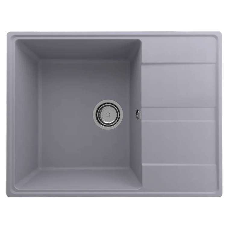 Кухонная мойка Ulgran Quartz Prima 650-05, бетон