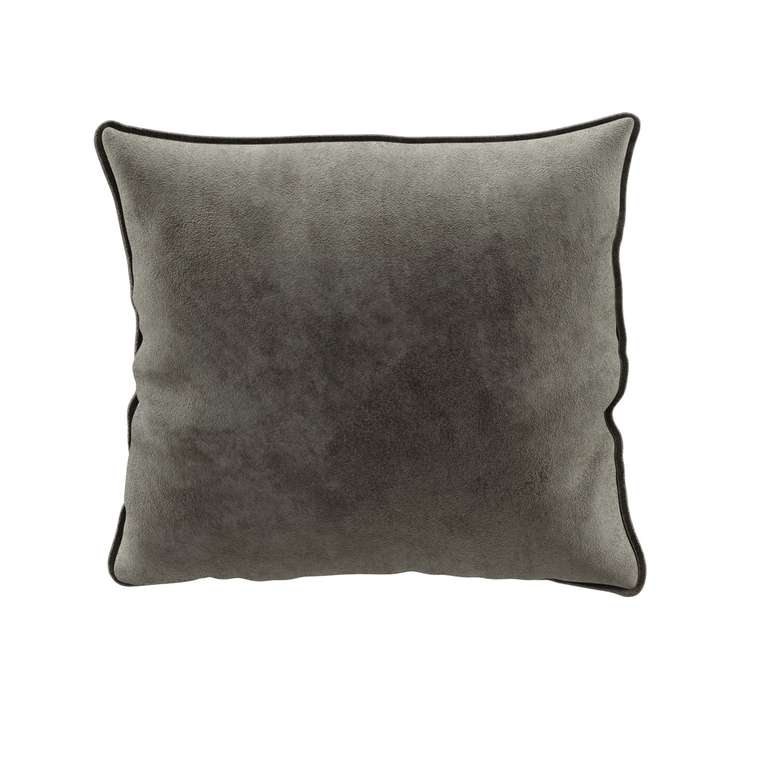 Декоративная подушка Брайтон серо-коричневого цвета