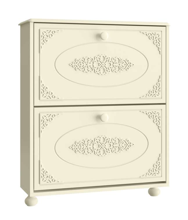 Тумба для обуви Ассоль плюс АС-45 цвета ваниль