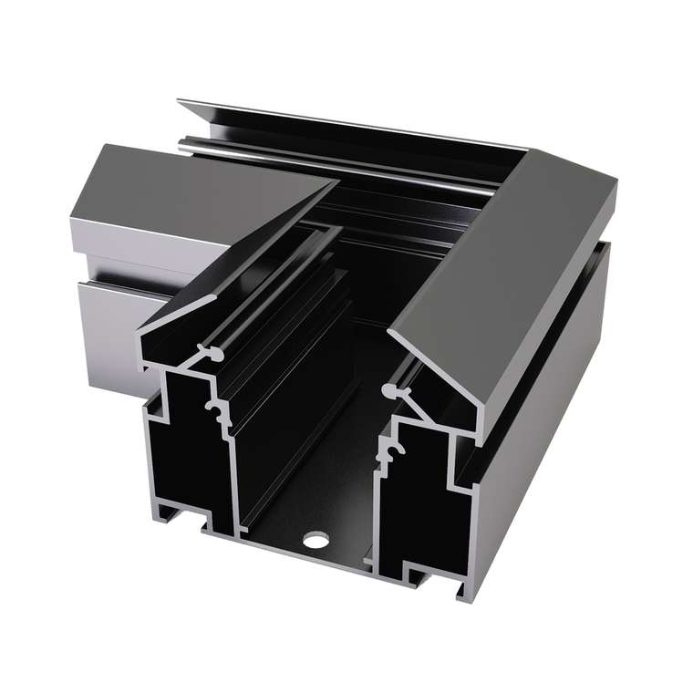 Угловой соединитель ST-Luce Черный SKYLINE 220