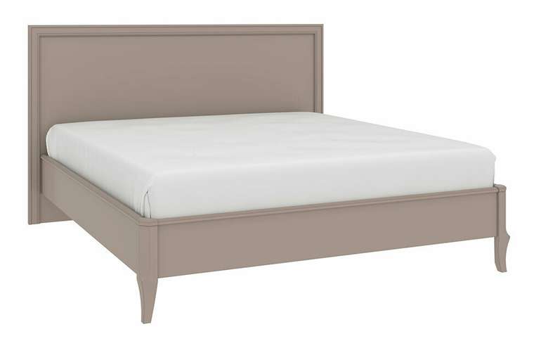 Кровать Онтарио 180х200 серо-бежевого цвета
