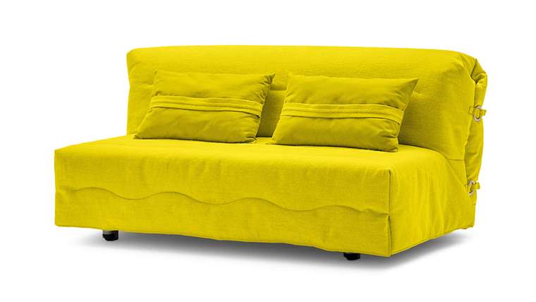 Диван-кровать Весна L желтого цвета 