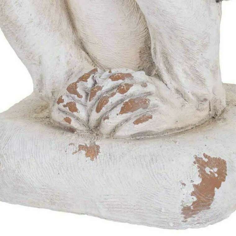Декоративная фигура Белый магний Обезьяна 35 x 58 x 36 cm