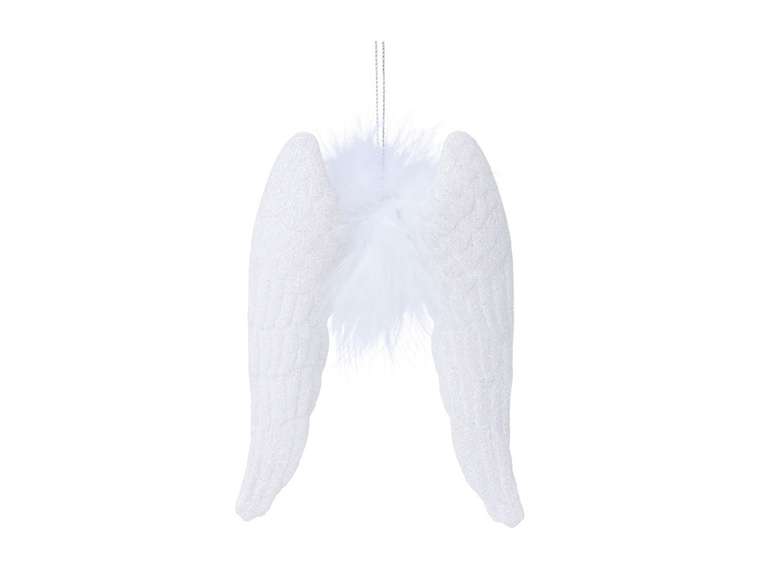 Декорация подвесная Angel Wings белого цвета 