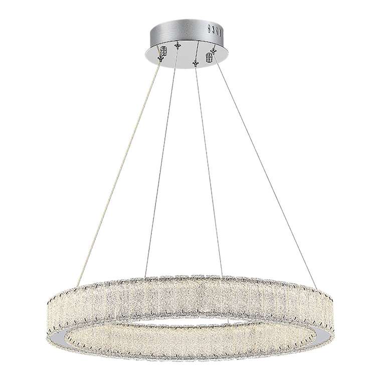 Люстра подвесная ST-Luce Хром/Хром LED 1*30W 3000K LATOZZO