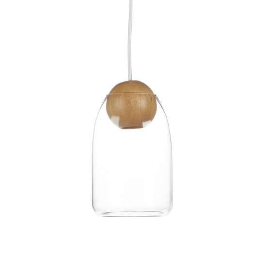 Подвесной светильник Wooden Ball с шарообразным цоколем