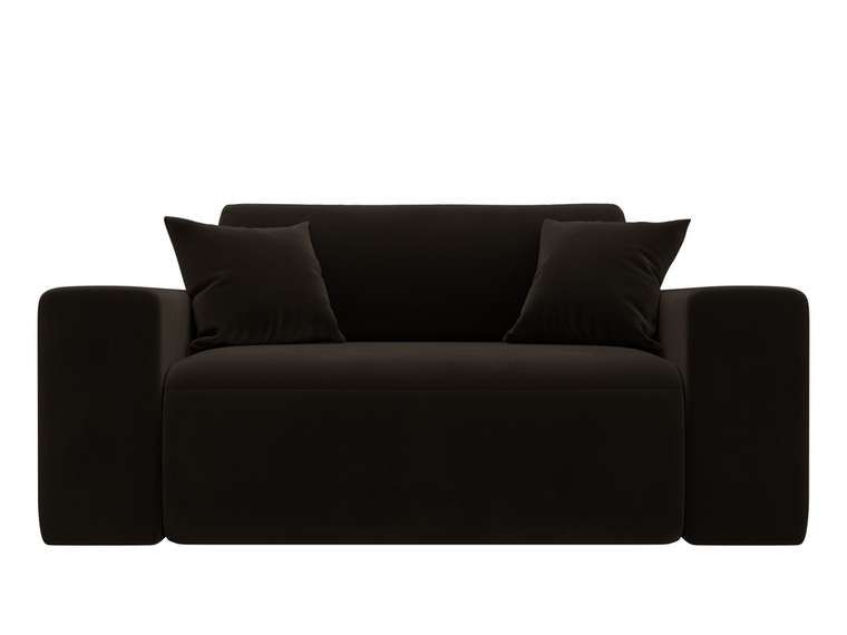 Диван Лига 036 темно-коричневого цвета