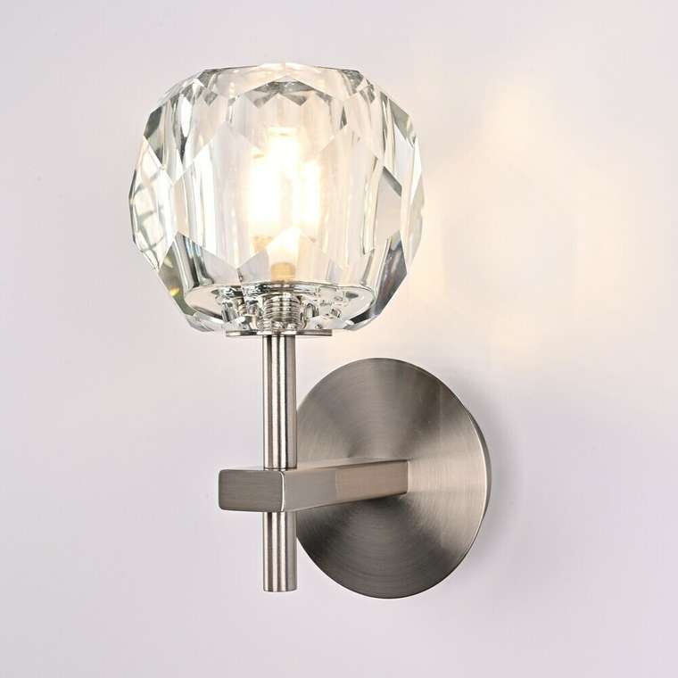 Бра RH Boule de Cristal Single Sconce Никель