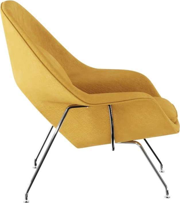 Кресло Авеста желтого цвета