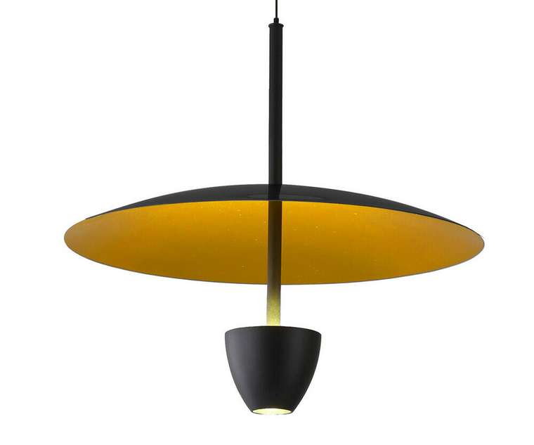 Подвес Синди черный/золото d35 h120 Led 7W (4000K)
