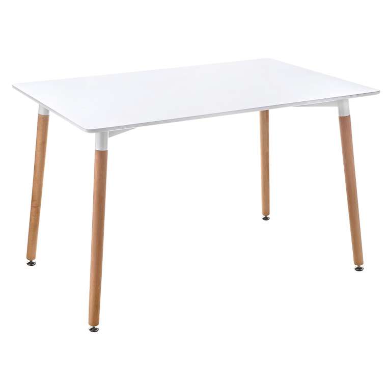 Обеденный стол Table 120 белого цвета 