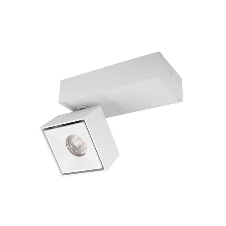 спот накладной Knof 10324/B White (металл, цвет белый)