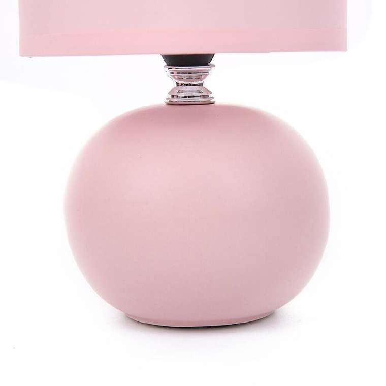 Настольная лампа Octavia 8225/1T (ткань, цвет розовый)
