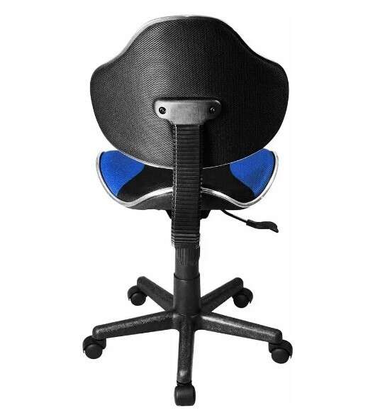 Кресло компьютерное Q-G2 сине-черного цвета