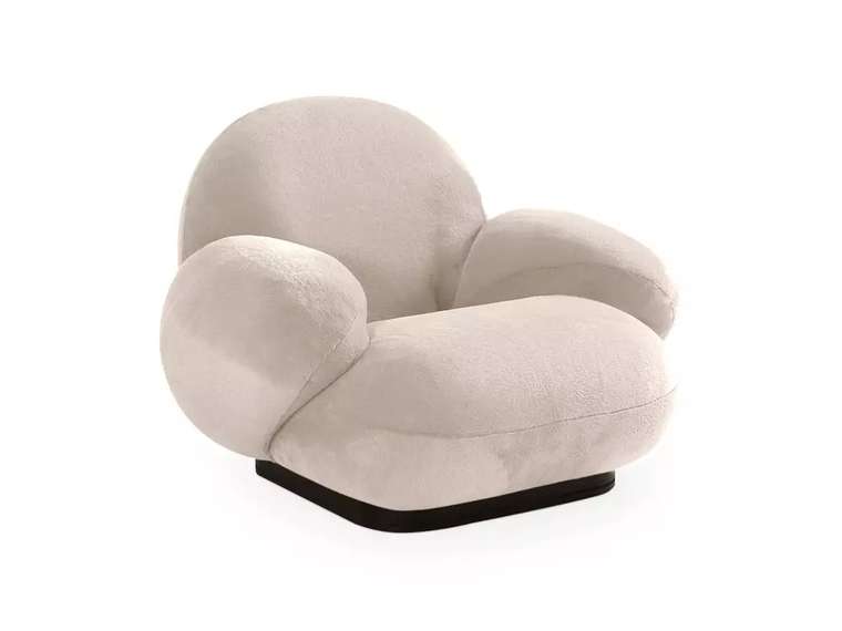 Кресло Flemming Wood светло-бежевого цвета